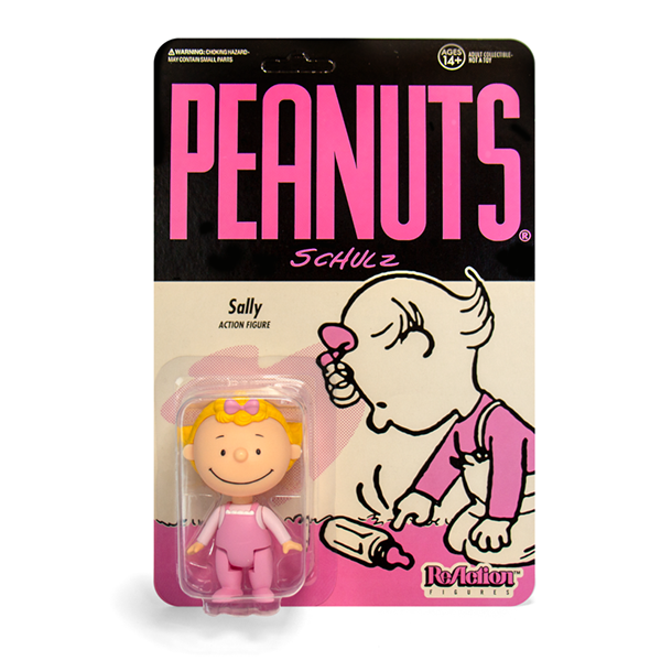 Super7 Peanuts ReAction Figure - PJ Sally Urban Attitude