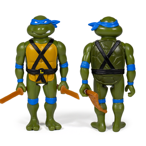 Super7 Teenage Mutant Ninja Turtles ReAction Figure Only - Leonardo Urban Attitude