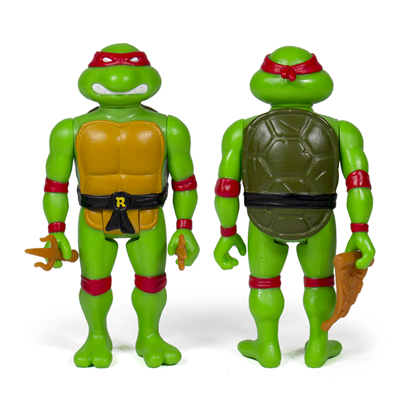 Super7 Teenage Mutant Ninja Turtles ReAction Figure Only- Raphael Urban Attitude