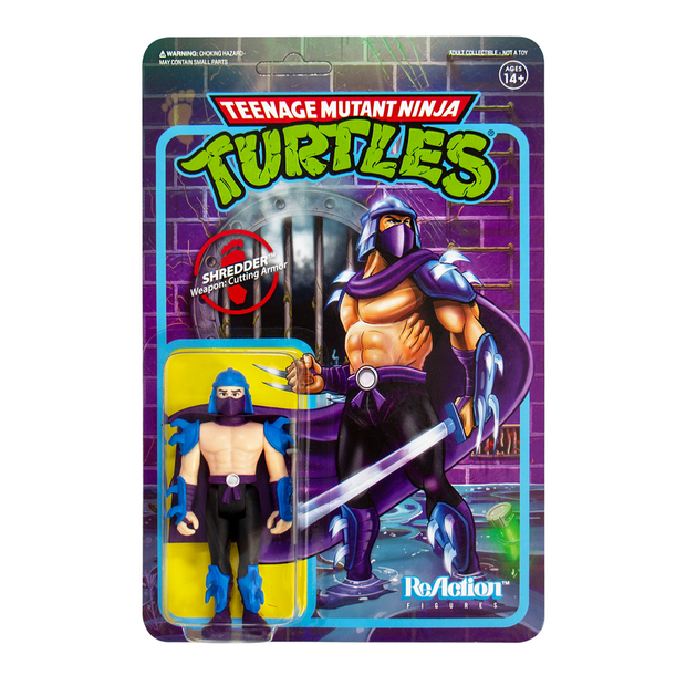 Super7 Teenage Mutant Ninja Turtles ReAction Figure - Shredder Urban Attitude