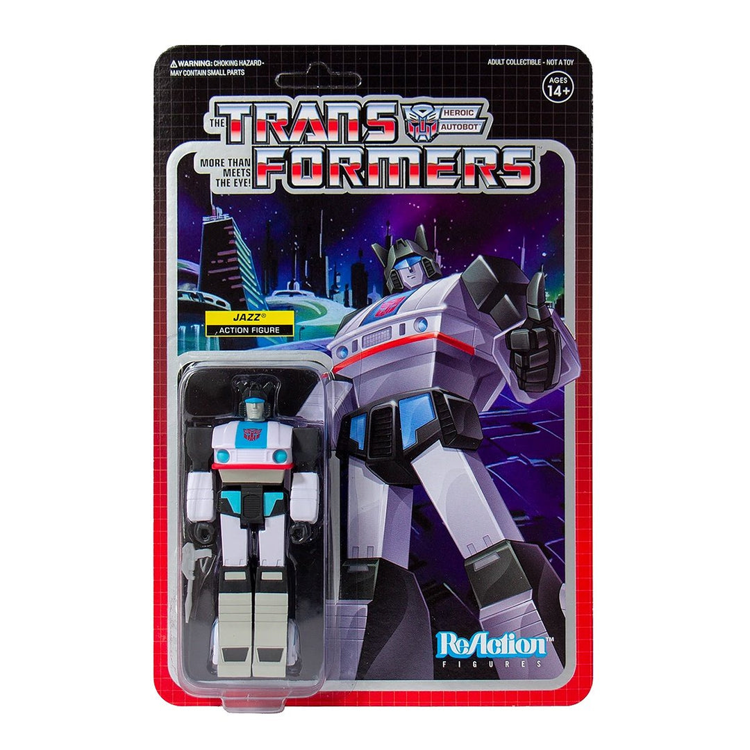 Super 7 Transformers G1 Jazz - ReAction Figure Super 7 Transformers G1 Jazz - ReAction Figure