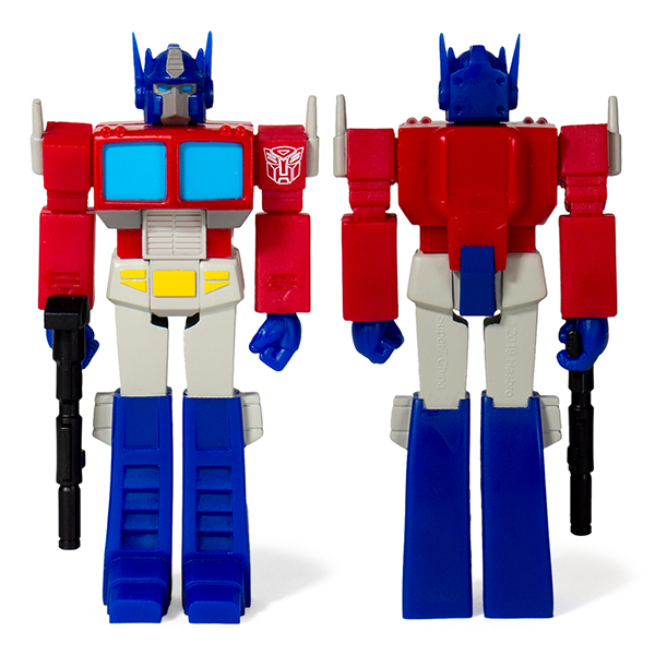 Super7 Transformers ReAction Figure Only - Optimus Prime Urban Attitude