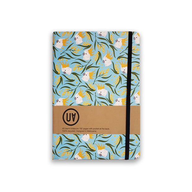 UA Hardcover Notebook Cockatoo & Wattle Urban Attitude