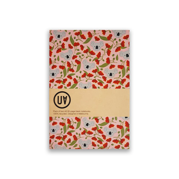 UA Softcover Notebook Koala & Flowering Gum Urban Attitude