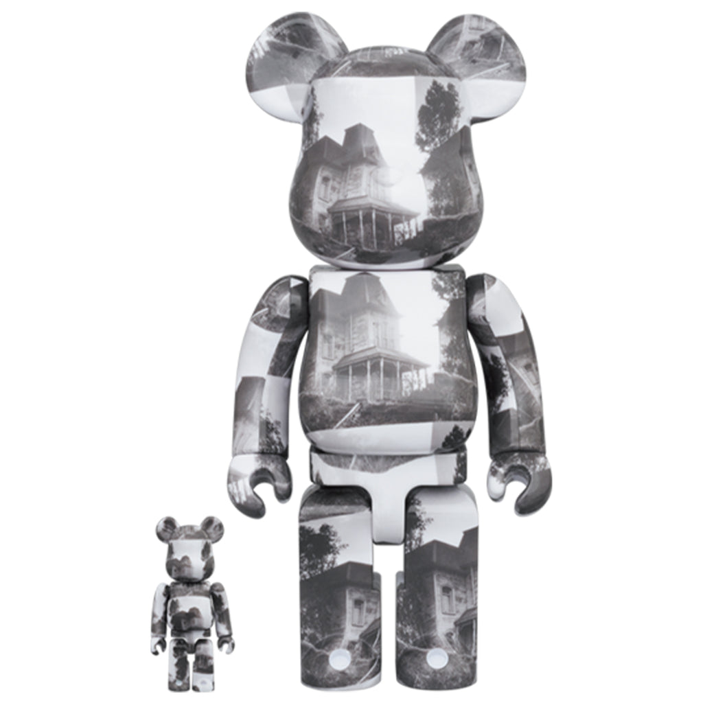 Bearbrick 100% & 400% Set Bates Mansion 