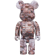 Bearbrick 100% & 400% Set Benjamin Grant OVERVIEW Nebraska 400 Urban Attitude