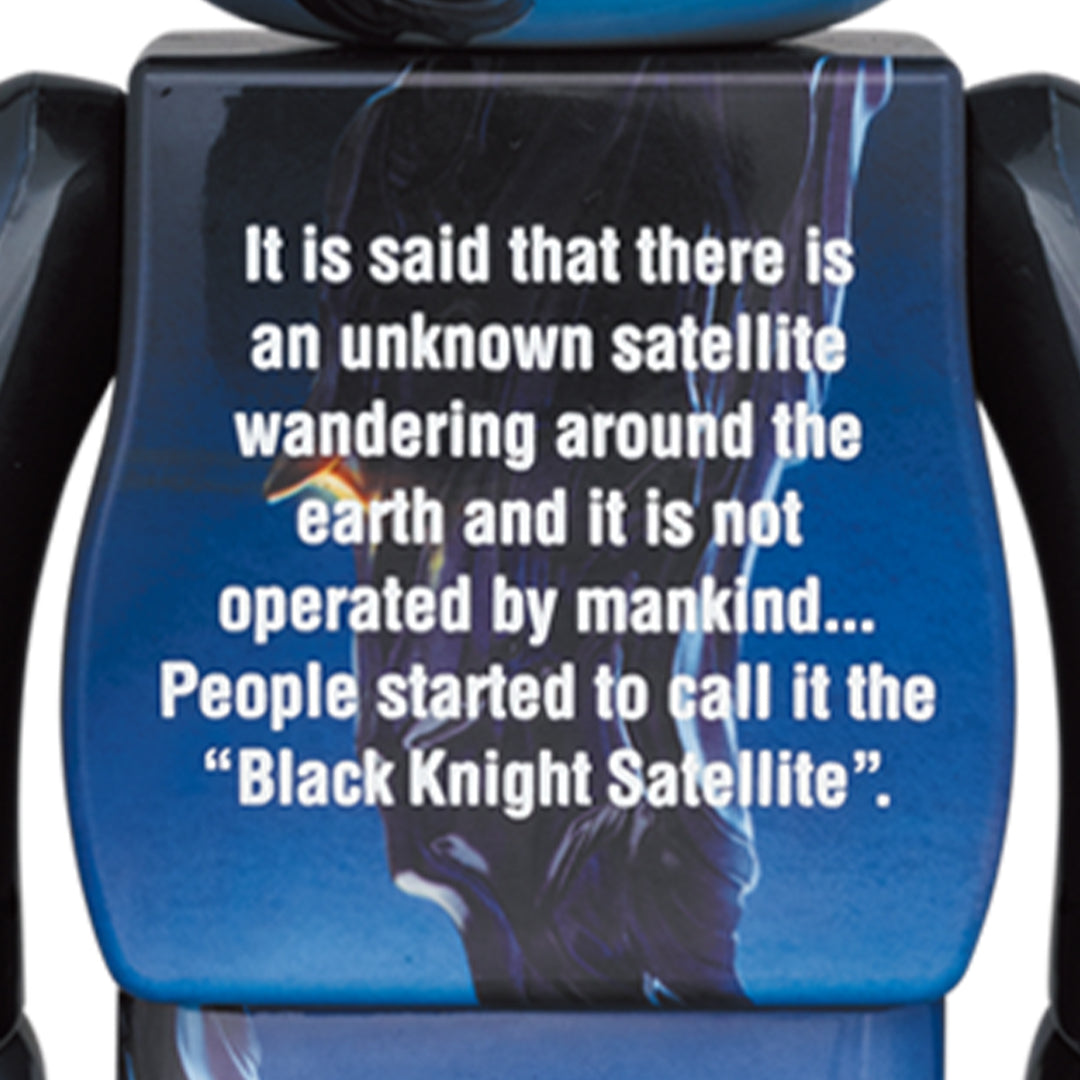 Bearbrick 100% & 400% Set Black Knight Satellite – Urban Attitude