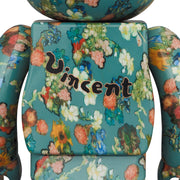 Bearbrick 100% & 400% Set Floral Pattern 50th Anniversary of the Van Gogh Museum Back Urban Attitude