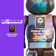 Bearbrick 100% & 400% Set Hubble Space Telescope Lagoon Nebula (Messier 8) Logo Urban Attitude