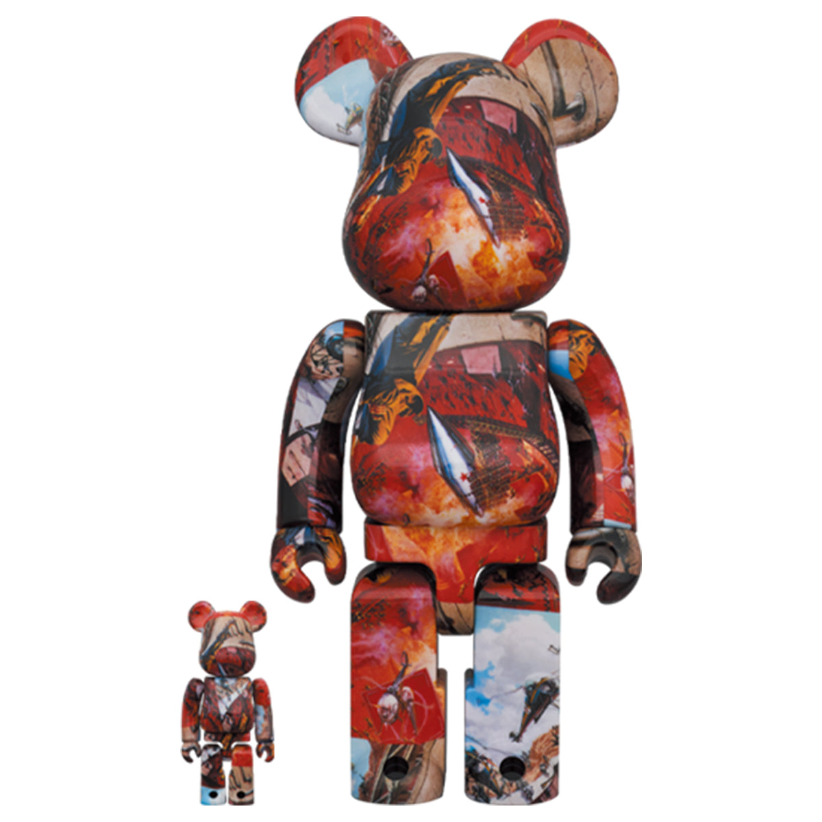 Bearbrick 007 James Bond Moonraker 100% & 400% Set - US