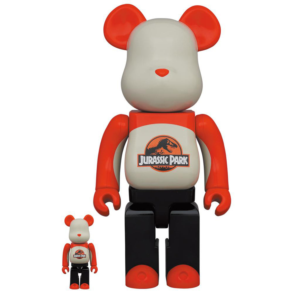 Bearbrick 100% & 400% Set Jurassic Park – Urban Attitude