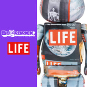 Bearbrick 100% & 400% Set Life Magazine Logo Urban Attitude