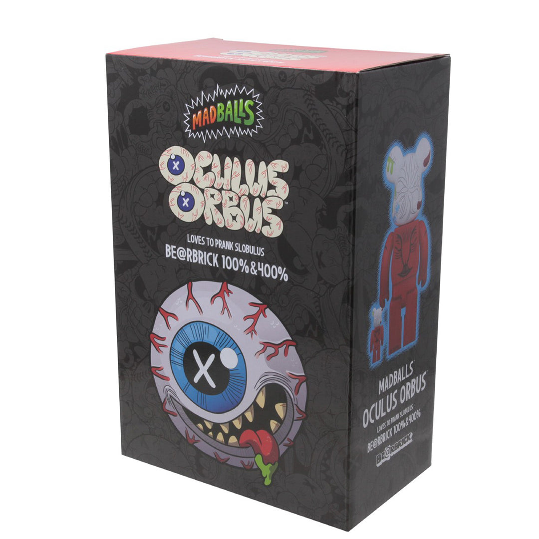 Bearbrick 100% & 400% Set Madballs Oculus Orbus – Urban Attitude
