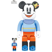 Bearbrick 100% & 400% Set Mickey Mouse Brave Little Tailor Urban Attitude