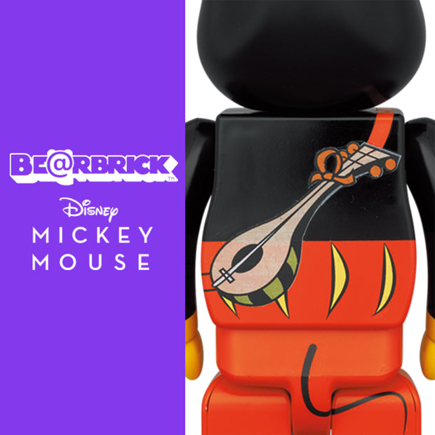 Bearbrick 100% & 400% Set Mickey Mouse Mickey the Bard - [PREORDER