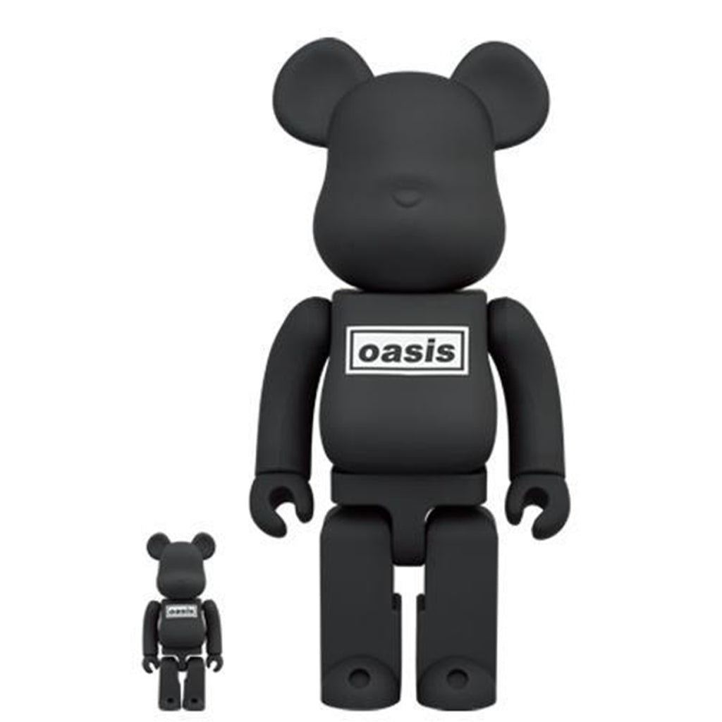 Bearbrick 100% & 400% Set Oasis Black Rubber Coating – Urban Attitude