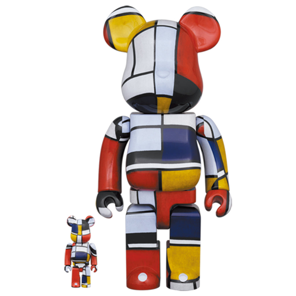 Bearbrick 100% & 400% Set Piet Mondrian – Urban Attitude