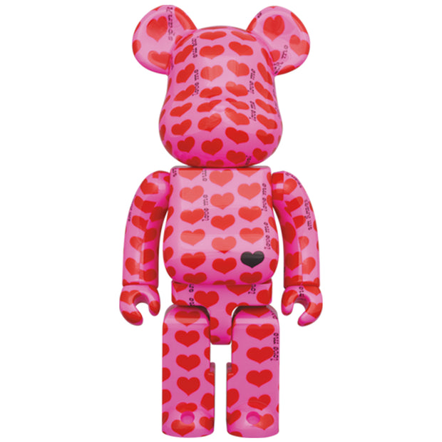 Bearbrick 100% & 400% Set Pink Heart 400 Urban Attitude