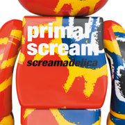 Bearbrick 100% & 400% Set Primal Scream Screamadelica Back Urban Attitude