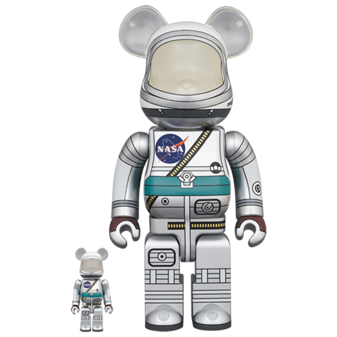その他 MEDICOM TOY - be@rbrick space shuttle 100% &amp; 400% NASA Be@rbrick Space Shuttle 100% & 400% Collectible Figure by
