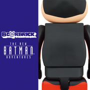 Bearbrick 100% & 400% Set Robin (The New Batman Adventures) Logo Urban Attitude