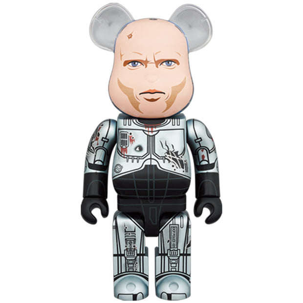 Bearbrick 100% & 400% Set Robocop Murphy Head Version 100 Urban Attitude