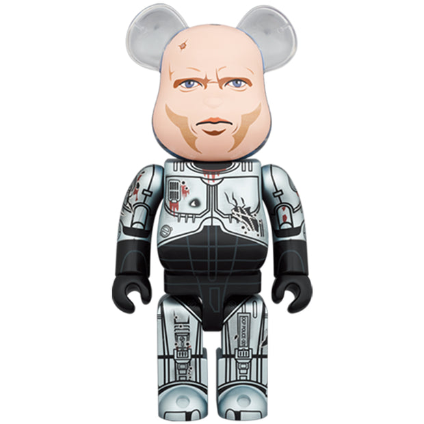 Bearbrick 100% & 400% Set Robocop Murphy Head Version 400 Urban Attitude