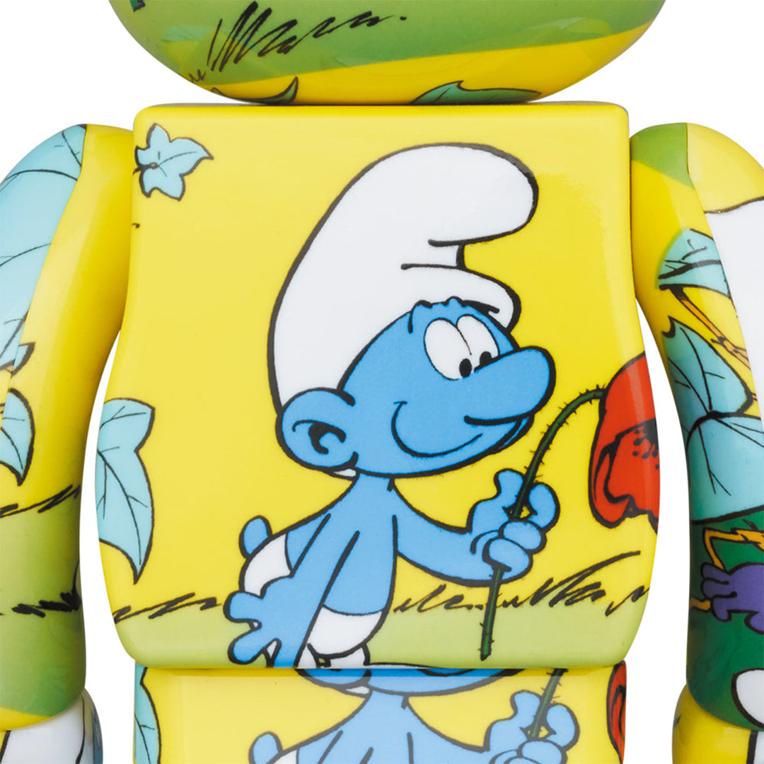 Bearbrick 100% & 400% Set The Smurfs The Purple Smurfs Bearbrick 100% & 400% Set The Smurfs The Purple Smurfs