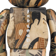 bearbrick 100 400 set toshusai sharaku kabuki actor otani oniji iii as yakko edobei back urban attitude