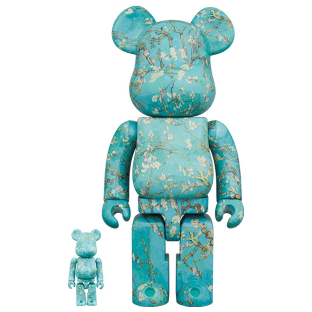 Bearbrick 100% & 400% Set Van Gogh Almond Blossoms – Urban