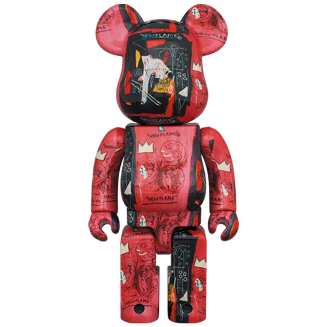 Bearbrick 100% & 400% Set Andy Warhol x Jean-Michel Basquiat #1