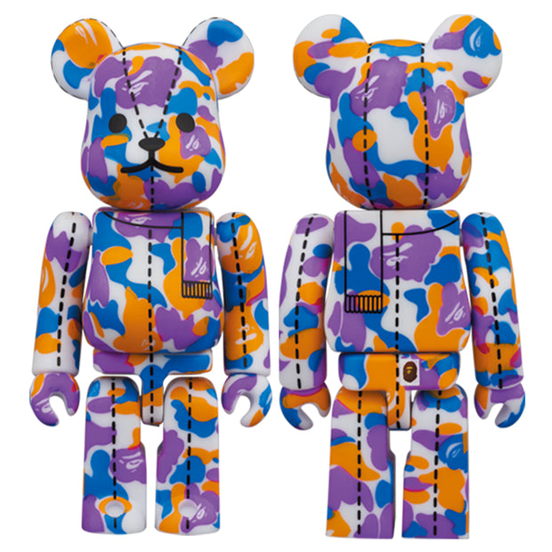 Bearbrick 100% Blind Box A Bathing Ape x Medicom Toy BAPE Camo 