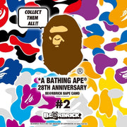 bearbrick 100 blind box a bathing ape bape camo 28th anniversary 2 poster square format urban attitude