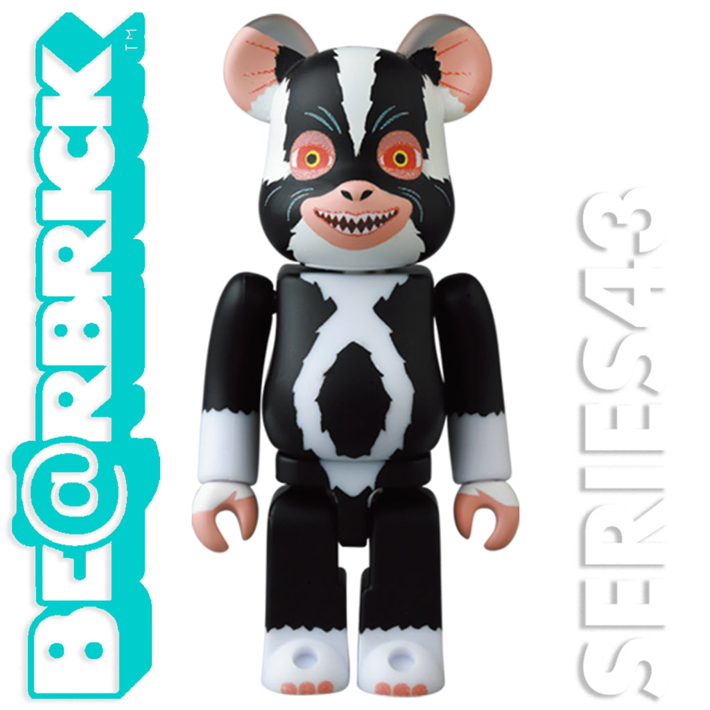 Bearbrick 100% Series 43 Cute - Gremlins 2 The New Batch Mohawk