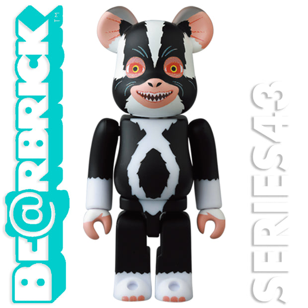 Bearbrick 100% Series 43 Cute - Gremlins 2 The New Batch Set Of 2 (Lenny & Mohawk) Mohawk Urban Attitude
