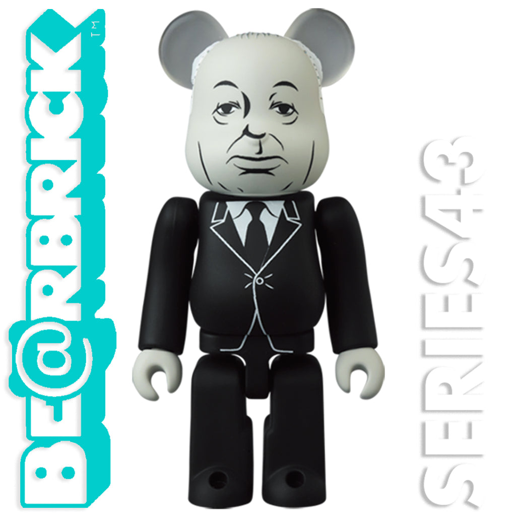 Bearbrick 100% Series 43 Horror - Alfred Hitchcock – Urban Attitude