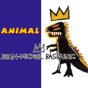 Bearbrick 100% Series 44 Animal - Jean-Michel Basquiat Card Logo Urban Attitude