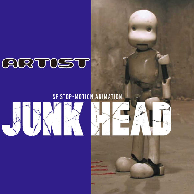 Bearbrick 100% Series 44 Artist - Junk Head Card Logo Urban Attitude