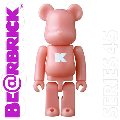 Bearbrick 100% Series 45 Basic - Letter "K" Urban Attitude