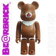 Bearbrick 100% Series 45 Secret Cute - Set of 3 Rilakkuma 20th Anniversary Dark Urban Attitude