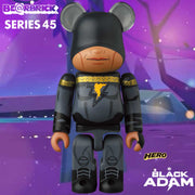 Bearbrick 100% Series 45 Hero - Black Adam Logo Urban Attitude