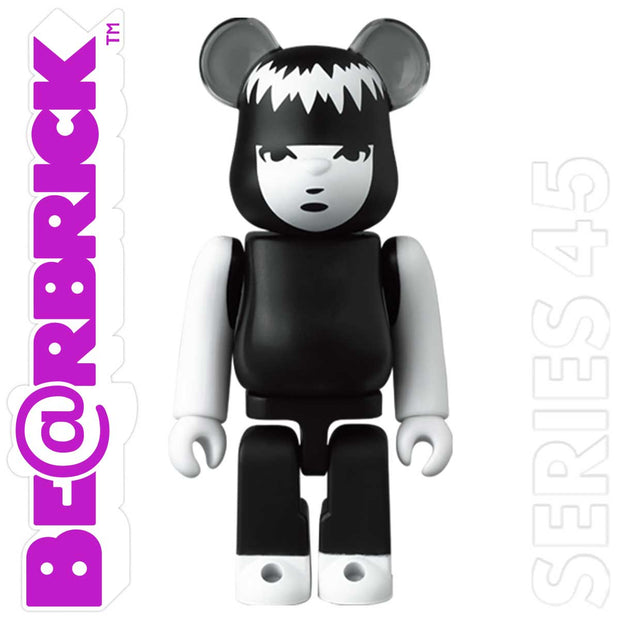 Bearbrick 100% Series 45 Horror - Emily The Strange Urban Attitude