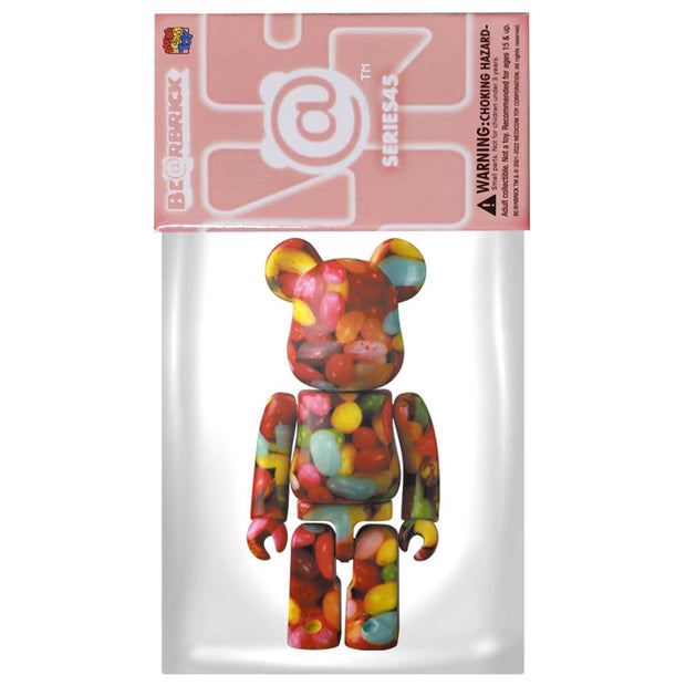 Bearbrick 100% Series 45 Jellybean - Jelly Beans Plastic Slip Urban Attitude