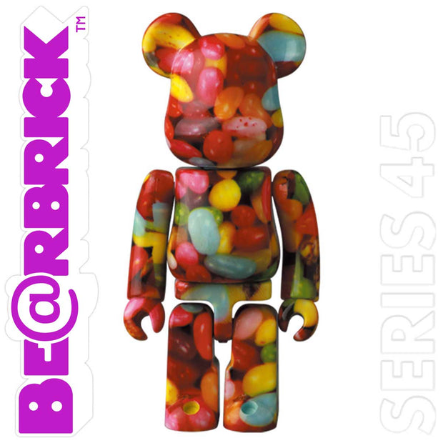 Bearbrick 100% Series 45 Jellybean - Jelly Beans Card Urban Attitude