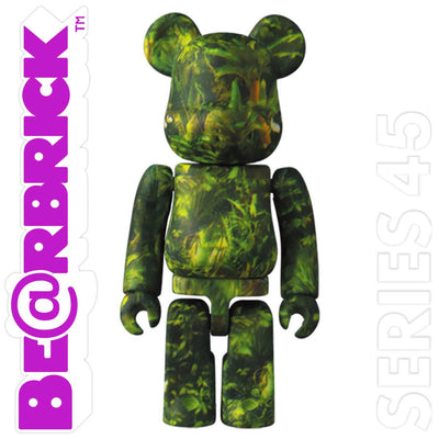 Bearbrick 100% Series 45 Pattern - Jungle Urban Attitude