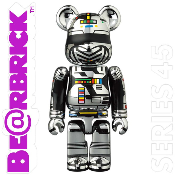 Bearbrick 100% Series 45 SF - Space Sheriff Gavan Urban Attitude