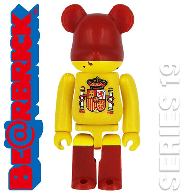 Bearbrick 100% Series 19 Flag - Spain Urban Attitude