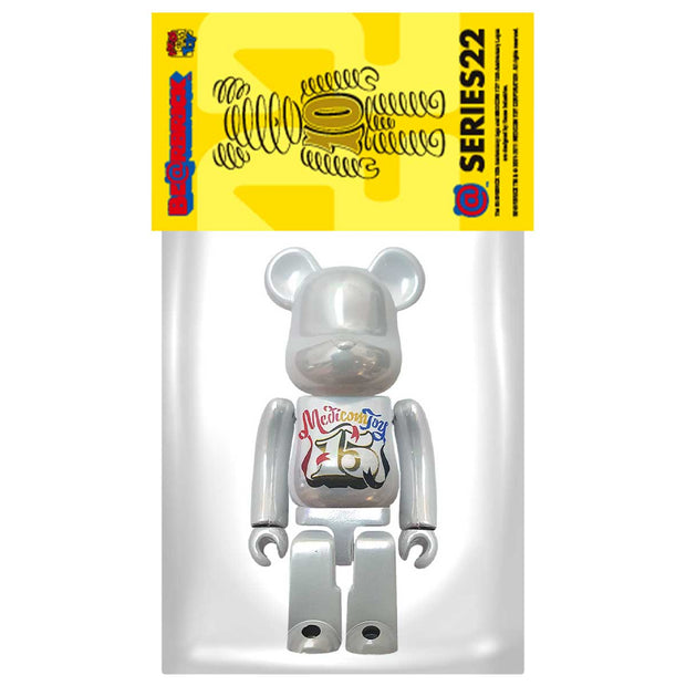 Bearbrick 100% Series 22 Secret - Medicom Toy 15th Anniversary Packaging Urban Attitude