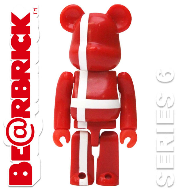 Bearbrick 100% Series 6 Flag - Denmark Urban Attitude