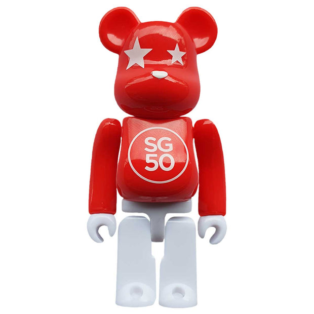 Bearbrick 100% Special Edition - Celebrate SG50 Singapore 50th Anniversary Urban Attitude